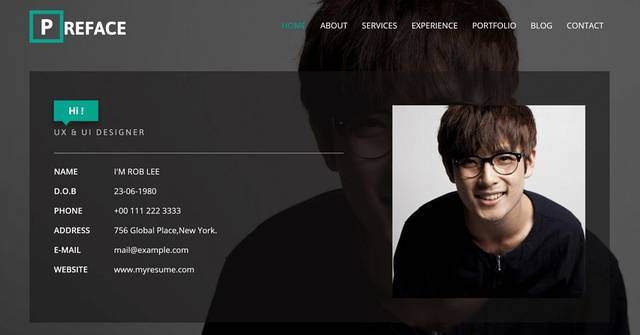 建立個(gè)人網(wǎng)站從未如此簡單 25個(gè)優(yōu)秀個(gè)人網(wǎng)站設(shè)計(jì)模板一步到位